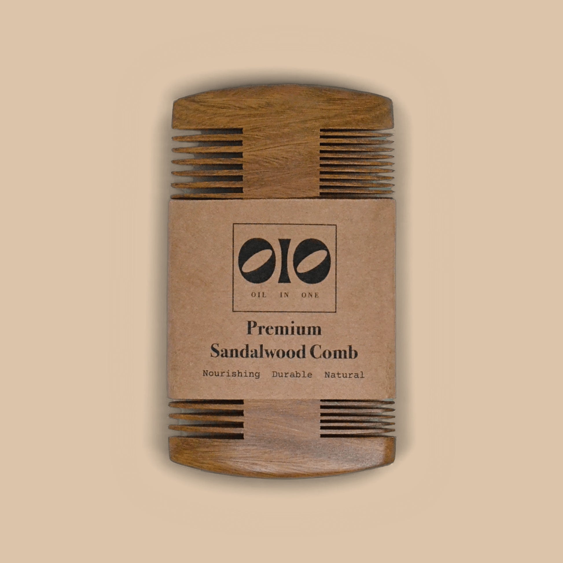 Wooden sandalwood comb 