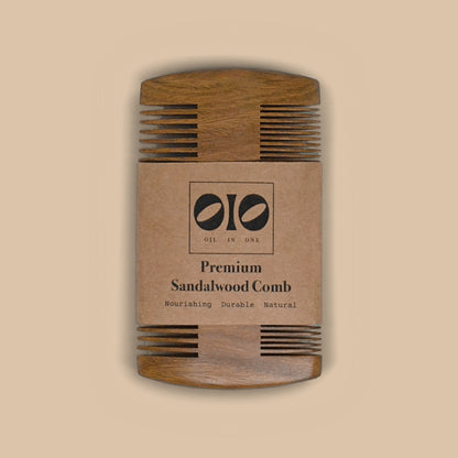 Wooden sandalwood comb 