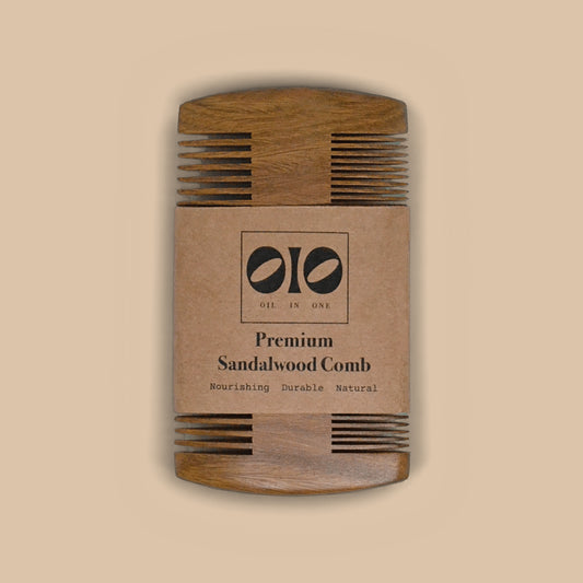Wooden sandalwood comb 