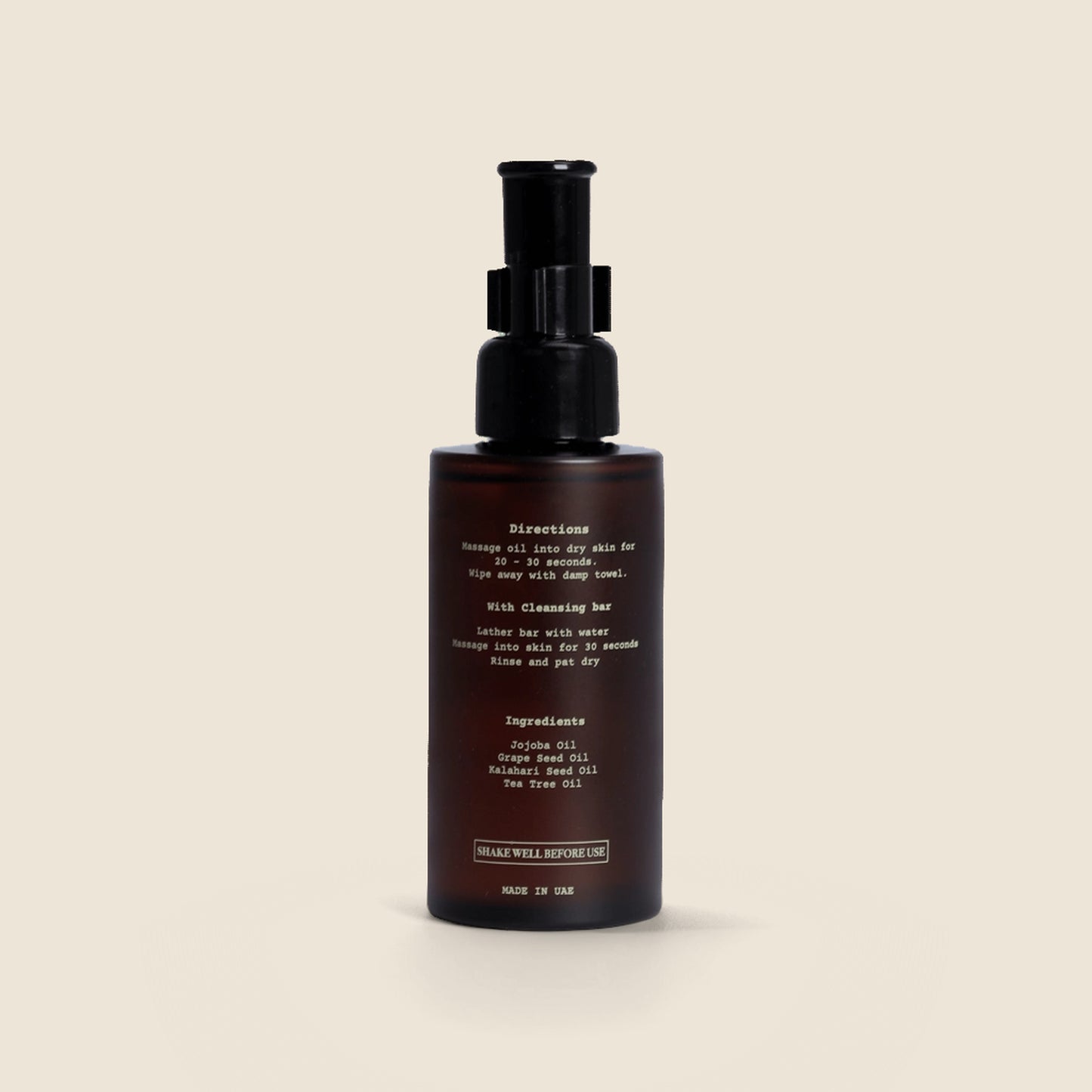 Organic Cleansing Oil