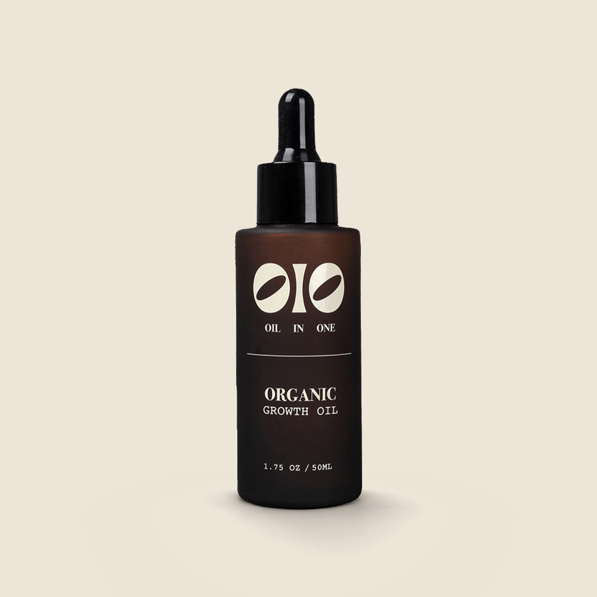 organic growth oil bottle