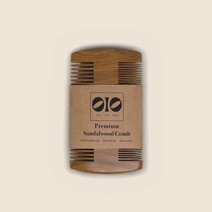 sandalwood hair comb
